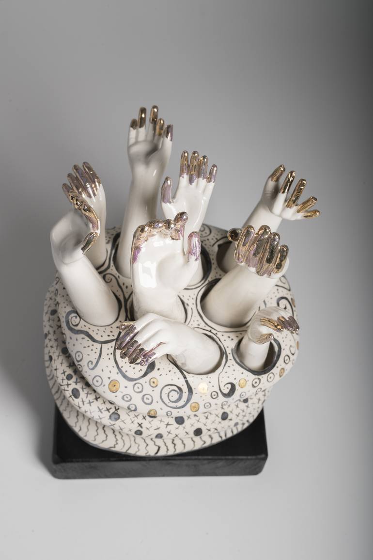 Original Body Sculpture by Edna Dali