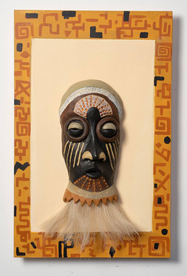 Original Conceptual People Mixed Media by Edna Dali