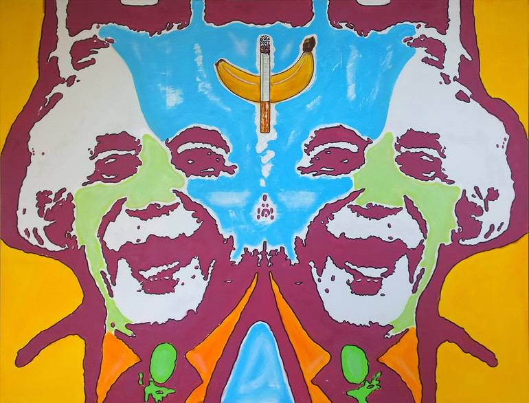 Original Pop Art Celebrity Paintings by Igor Larson