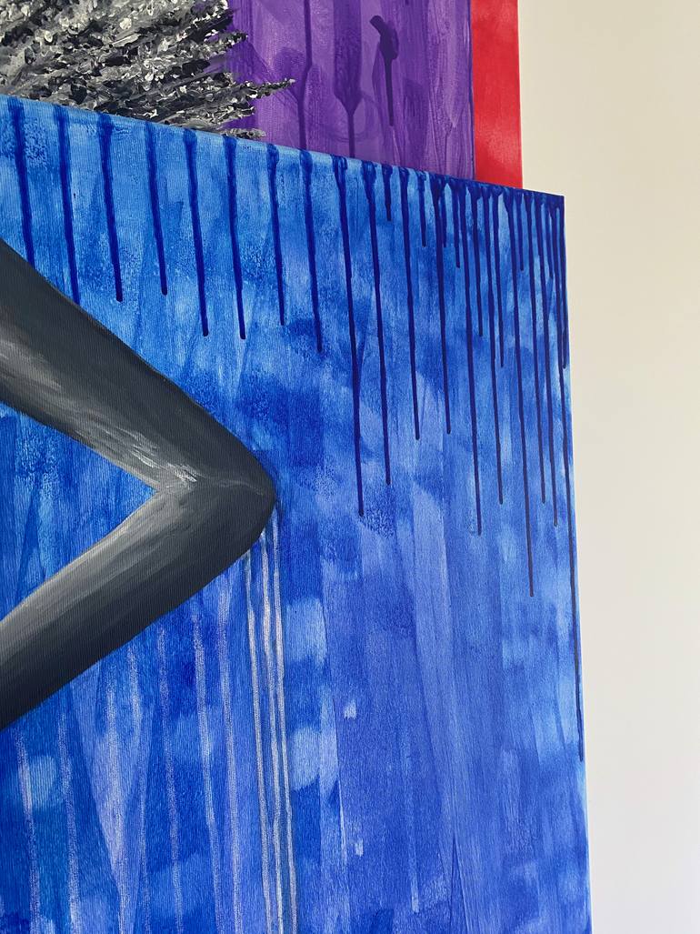 Original Figurative Erotic Painting by Daryna Nesterenko