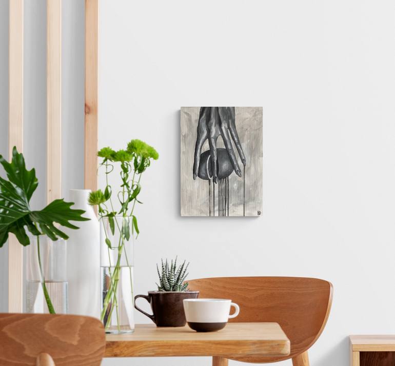 Original Conceptual Still Life Painting by Daryna Nesterenko