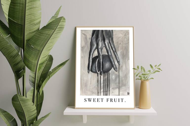 Original Conceptual Still Life Printmaking by Daryna Nesterenko
