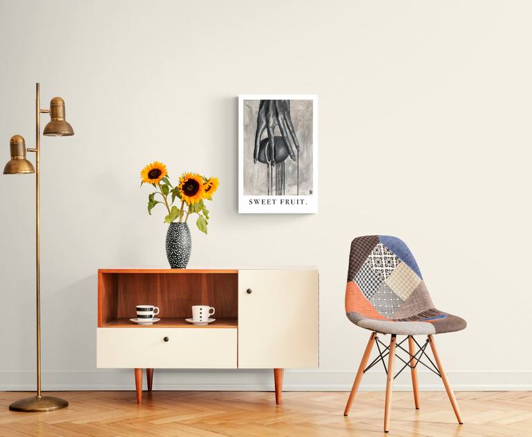 Original Conceptual Still Life Printmaking by Daryna Nesterenko
