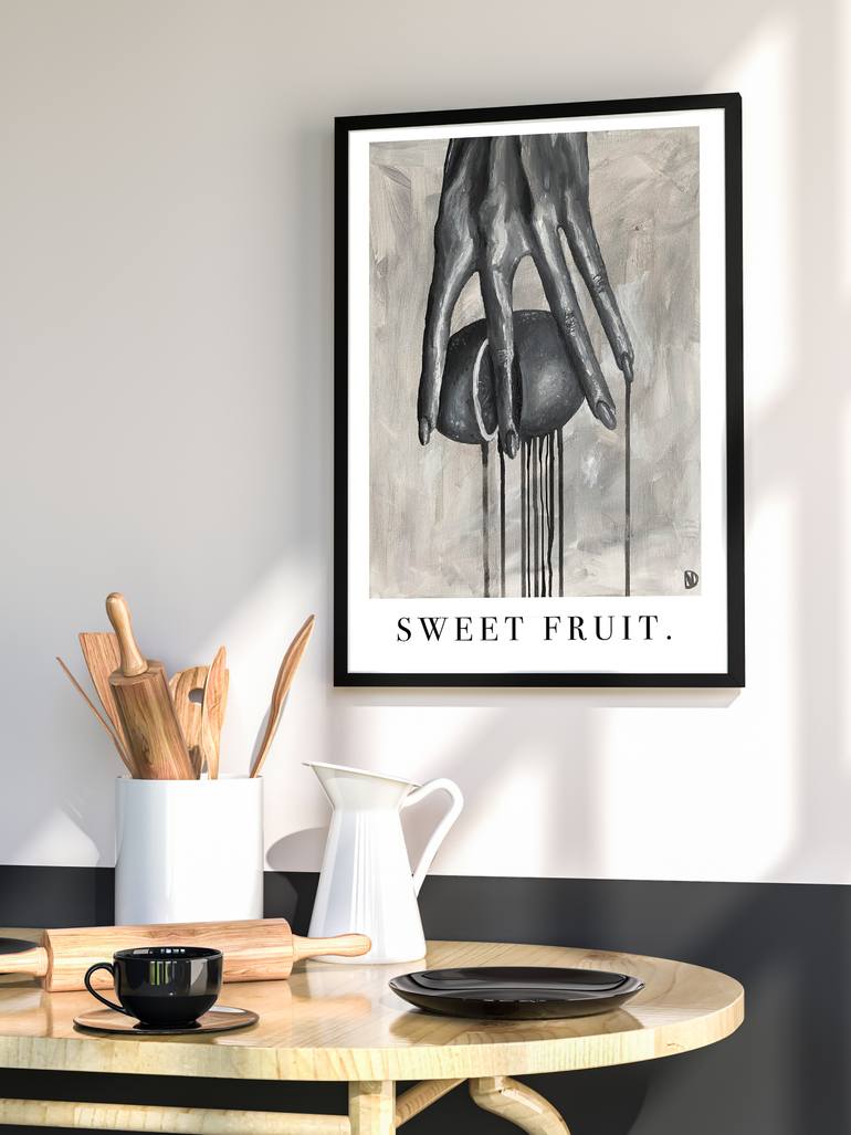 Original Conceptual Still Life Printmaking by Daryna Nesterenko
