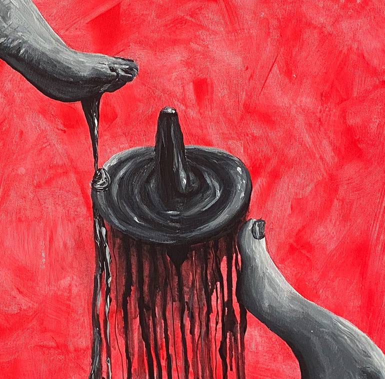 Original Conceptual Body Painting by Daryna Nesterenko