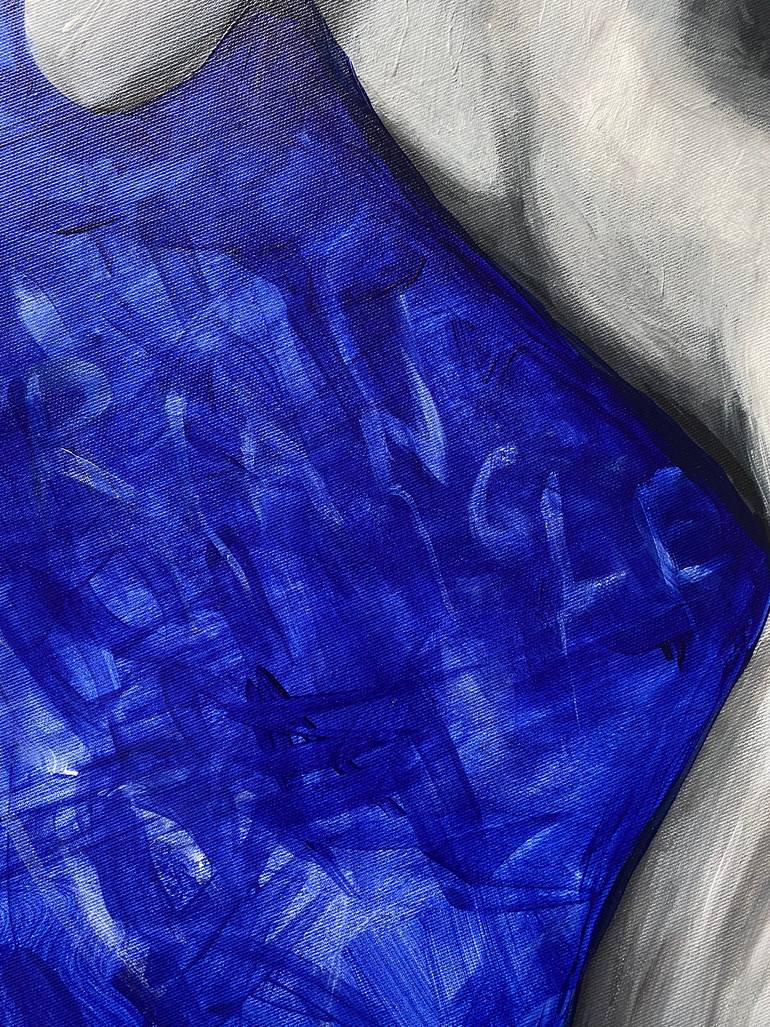 Original Conceptual Nude Painting by Daryna Nesterenko