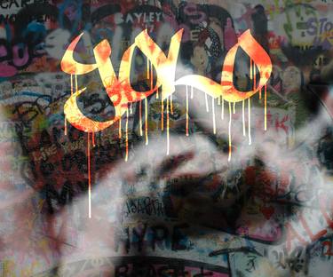 Print of Graffiti Collage by Daryna Nesterenko