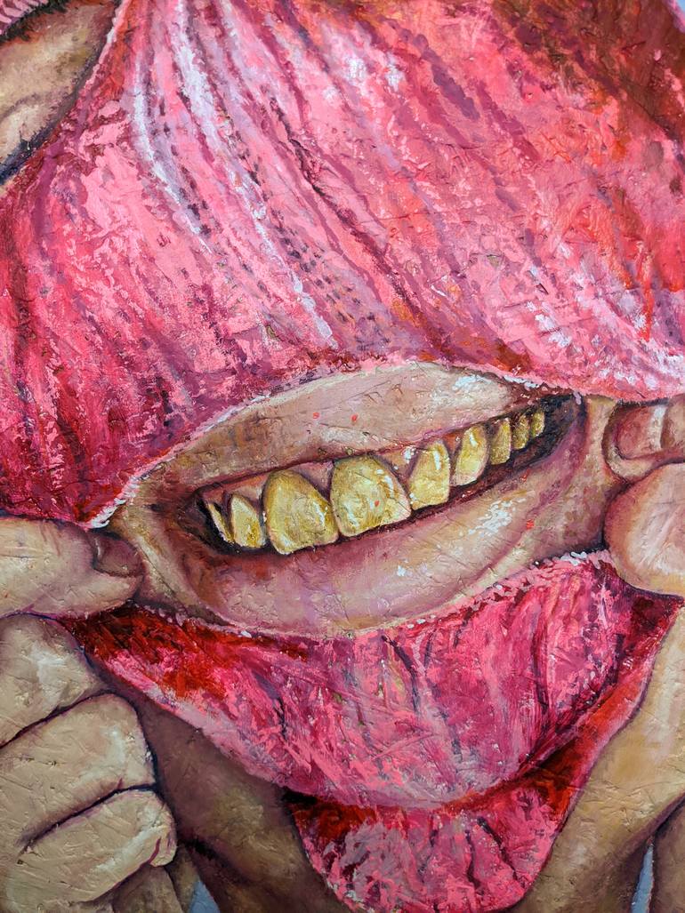 Original Portraiture People Painting by Ella Mae