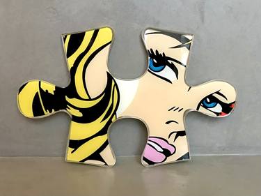 Original Pop Art Pop Culture/Celebrity Sculpture by Art-Cade Bites