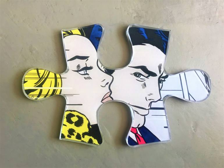 Original Pop Art Pop Culture/Celebrity Sculpture by Art-Cade Bites