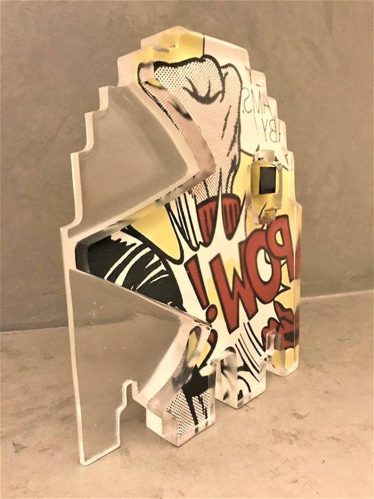 Original Pop Art Pop Culture/Celebrity Sculpture by Art-Cade Bites