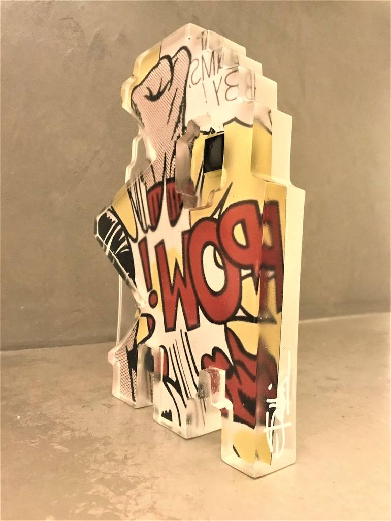 Original Pop Art Pop Culture/Celebrity Sculpture by Art-Cade Bites