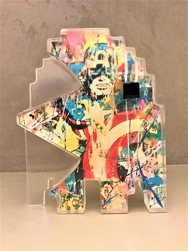 Original Pop Art Pop Culture/Celebrity Sculpture by Art-Cade Bites