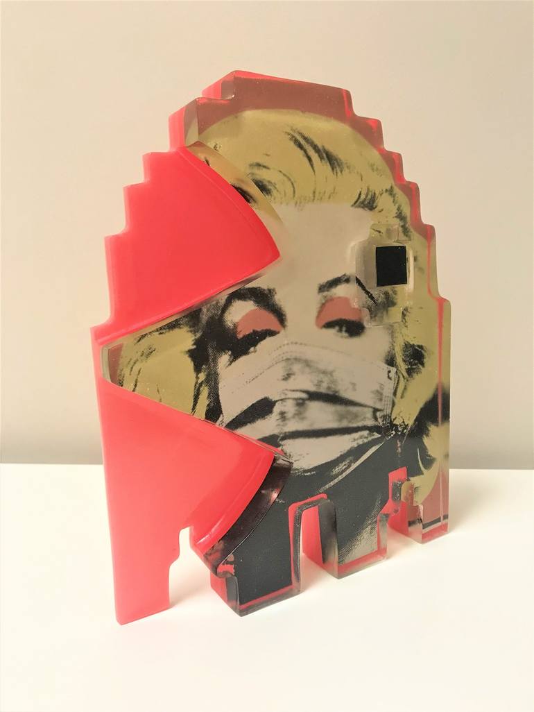 Original Pop Art Pop Culture/Celebrity Sculpture by Art-Cade Bites