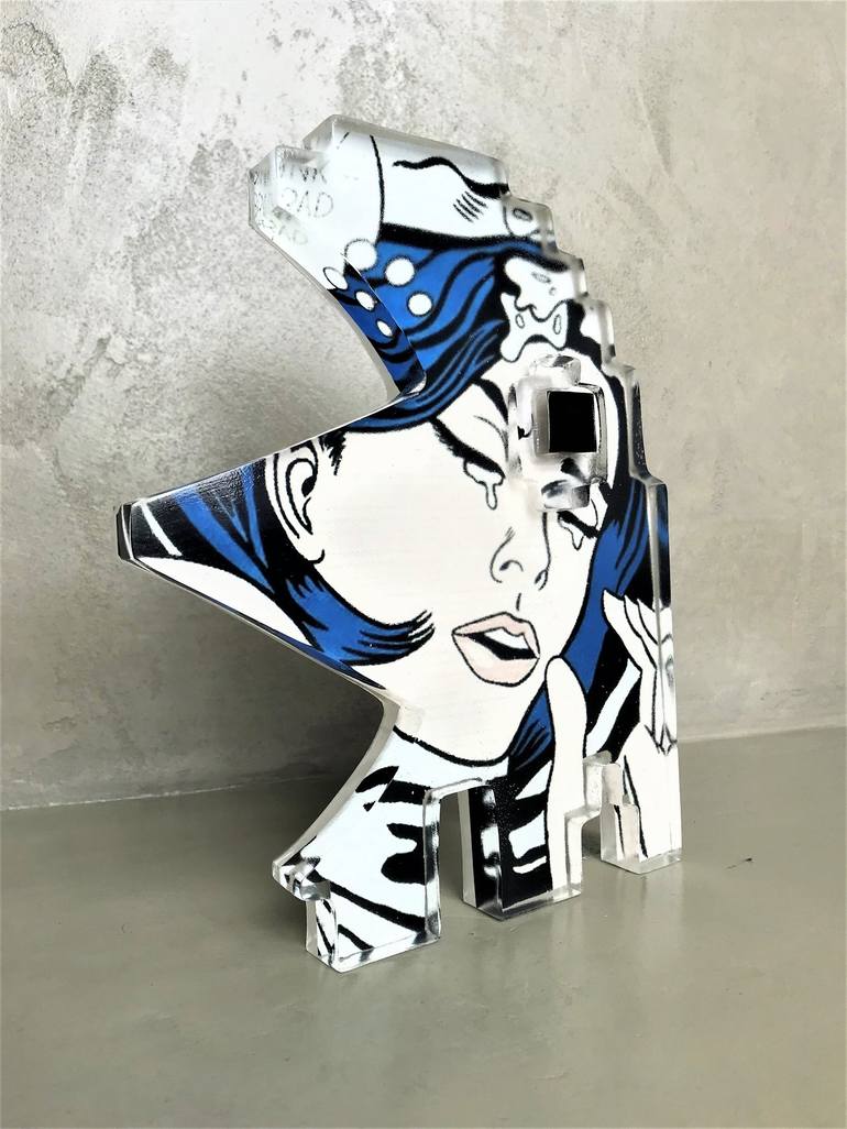 Original Pop Art Pop Culture/Celebrity Sculpture by Art-Cade Bites