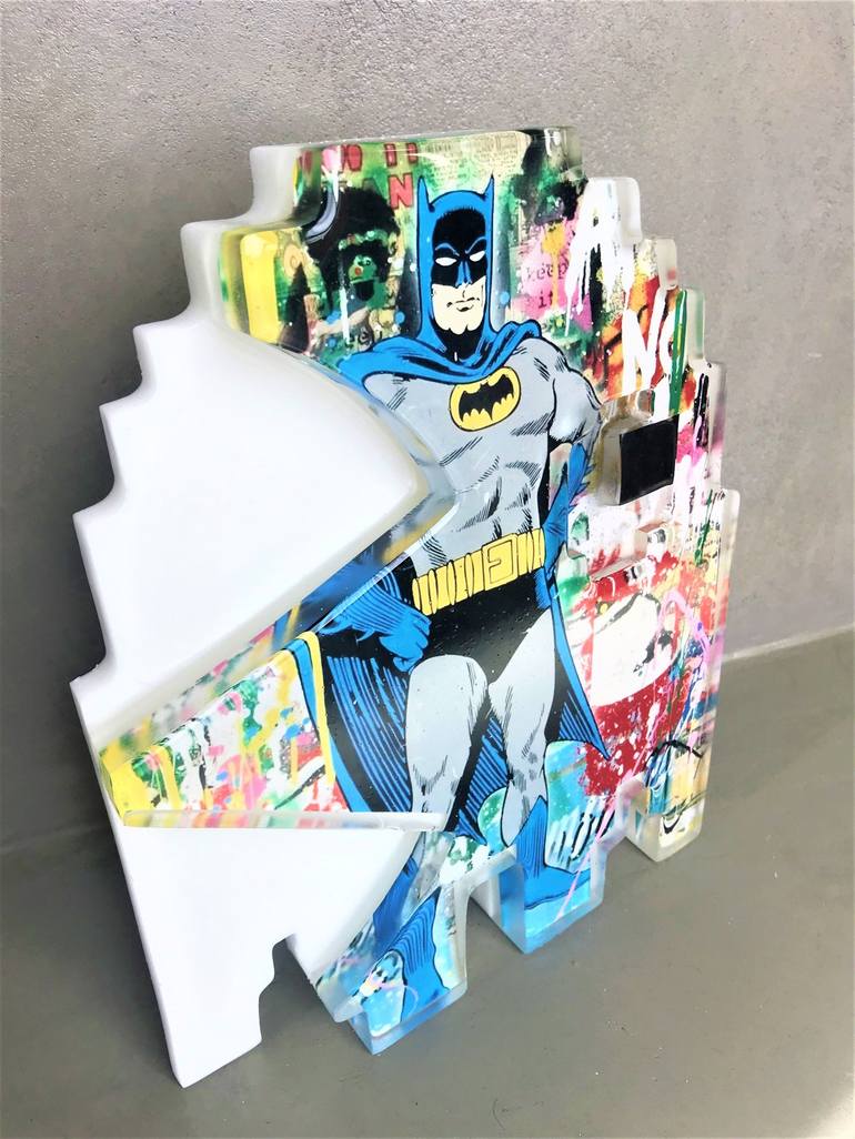 Original Comics Sculpture by Art-Cade Bites