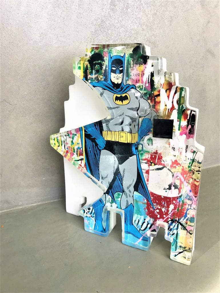 Original Comics Sculpture by Art-Cade Bites