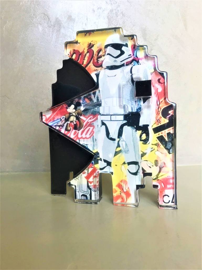 Original Pop Art Cinema Sculpture by Art-Cade Bites