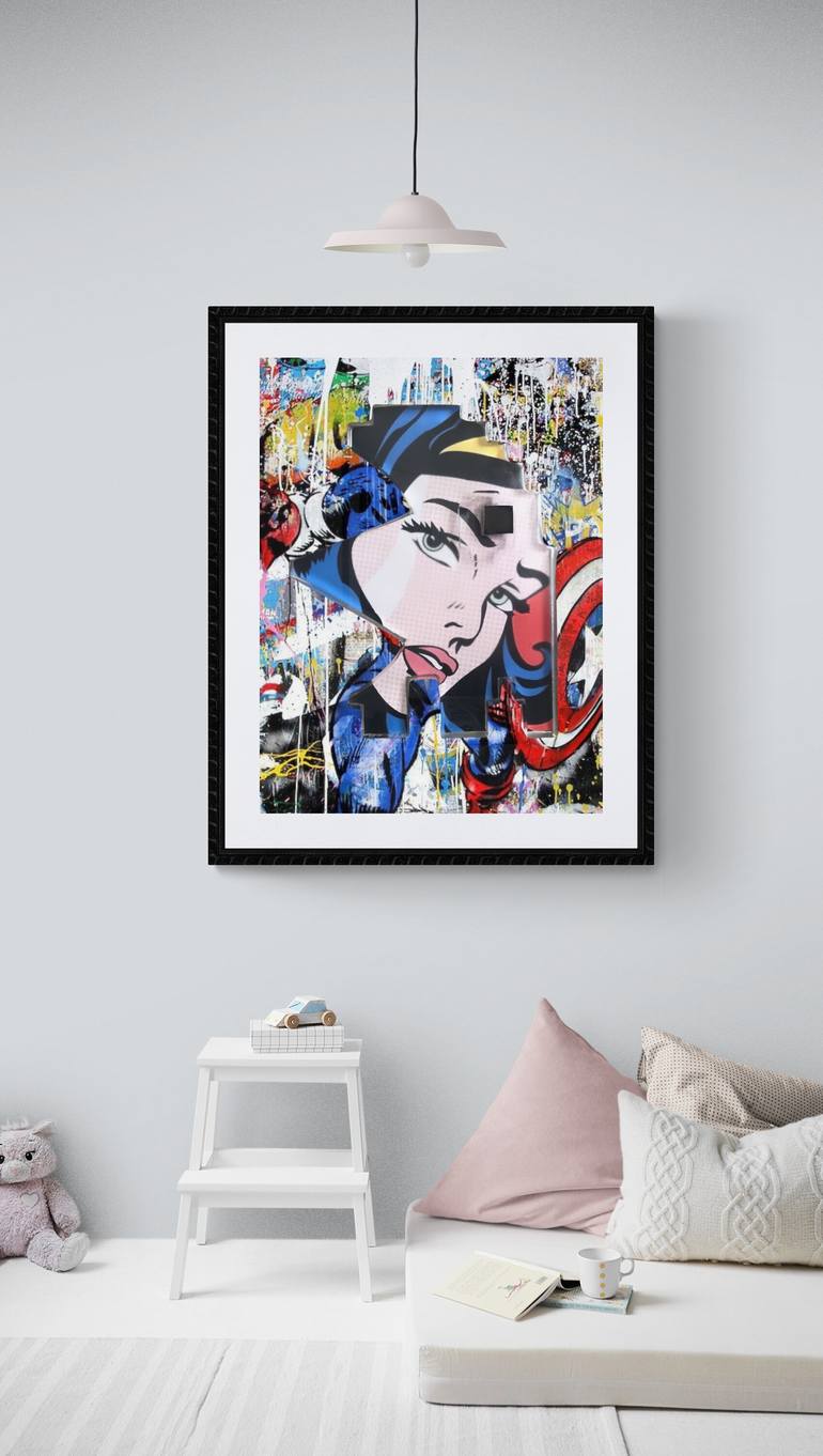 Original Modernism Pop Culture/Celebrity Printmaking by Art-Cade Bites