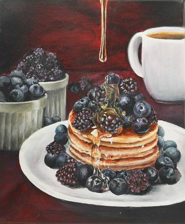 Print of Photorealism Food & Drink Paintings by Tatiana Kvasnitcina