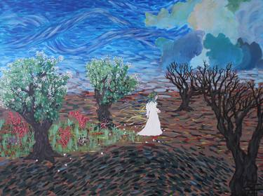 Original Expressionism Landscape Paintings by Ziad Jreige