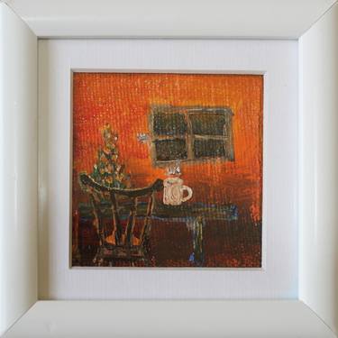 Print of Expressionism Interiors Paintings by Ziad Jreige