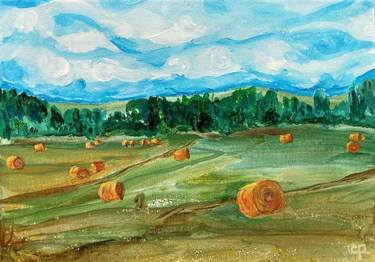 Original Impressionism Landscape Paintings by Claude  L Potvin
