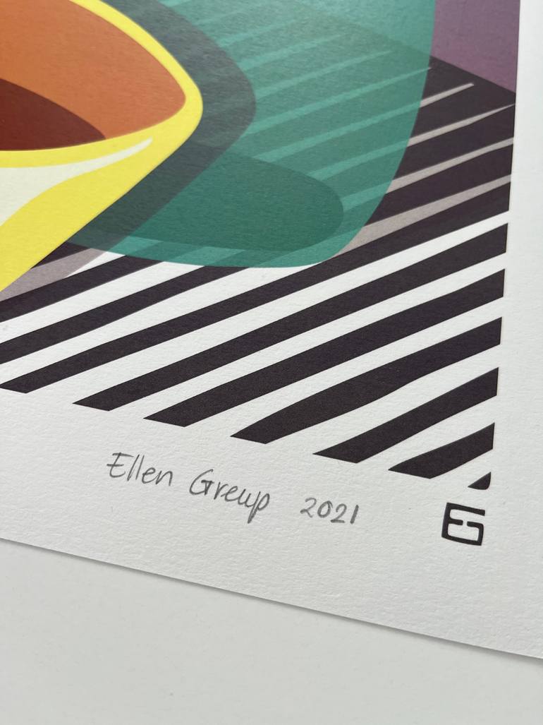 Original Contemporary Other Printmaking by Ellen Greup