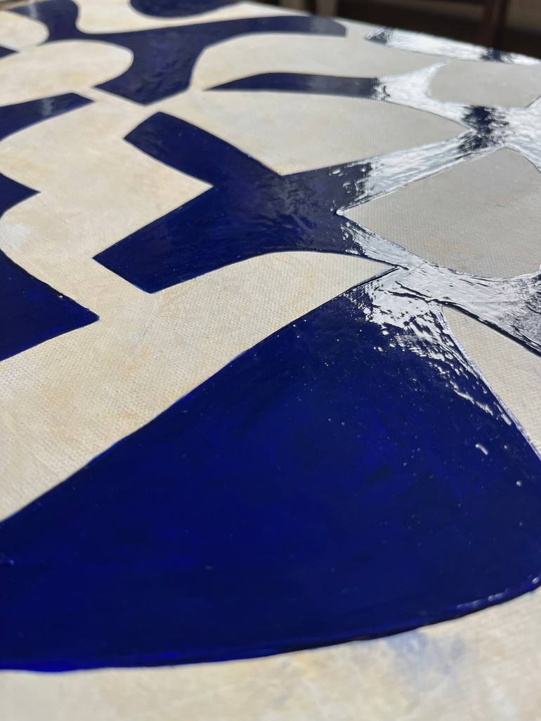 Original Contemporary Abstract Painting by Ellen Greup