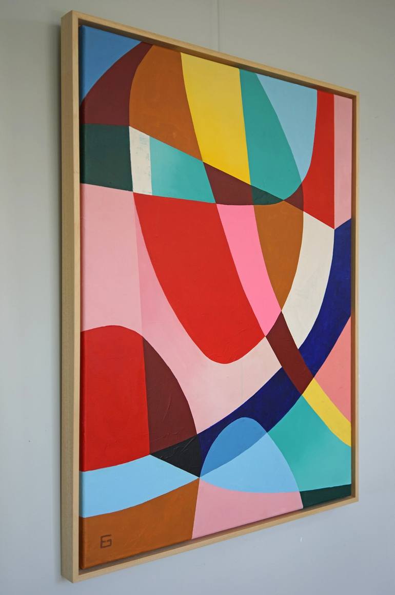 Original Abstract Painting by Ellen Greup
