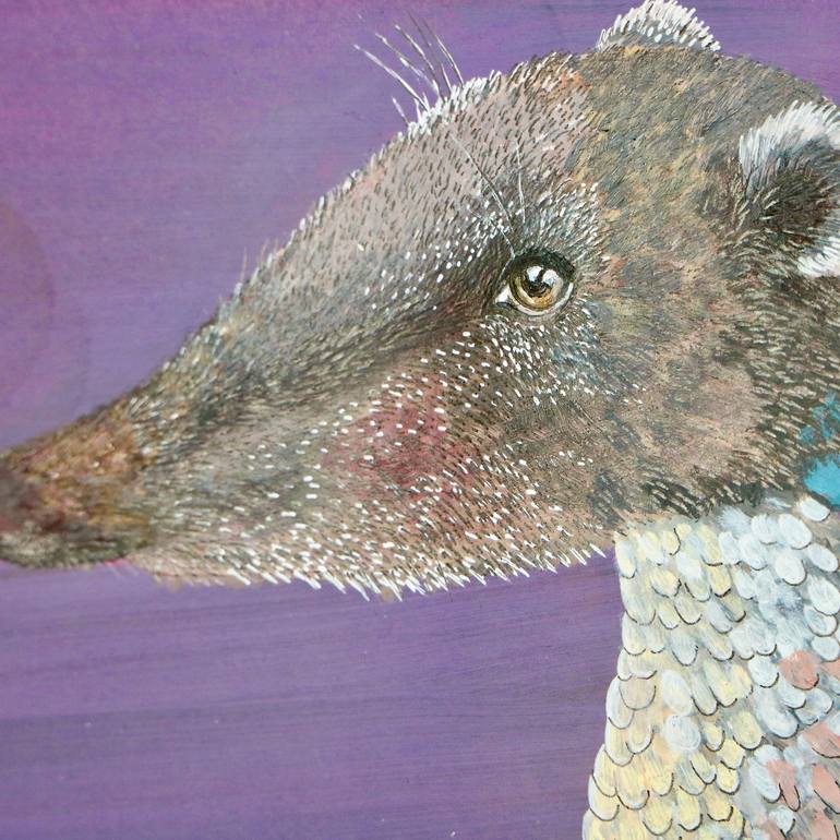 Original Fine Art Animal Painting by Olga Petrova