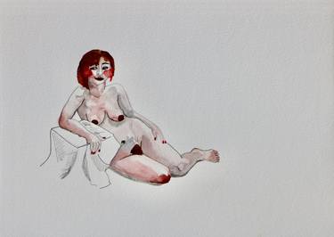Print of Figurative Erotic Paintings by Olga Petrova