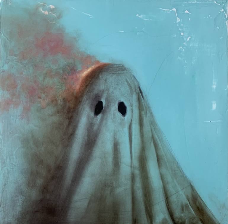 Smoldering Ghost Happy Painting By Michael Prettyman Saatchi Art   8316469 ZYPIWMVO 7 