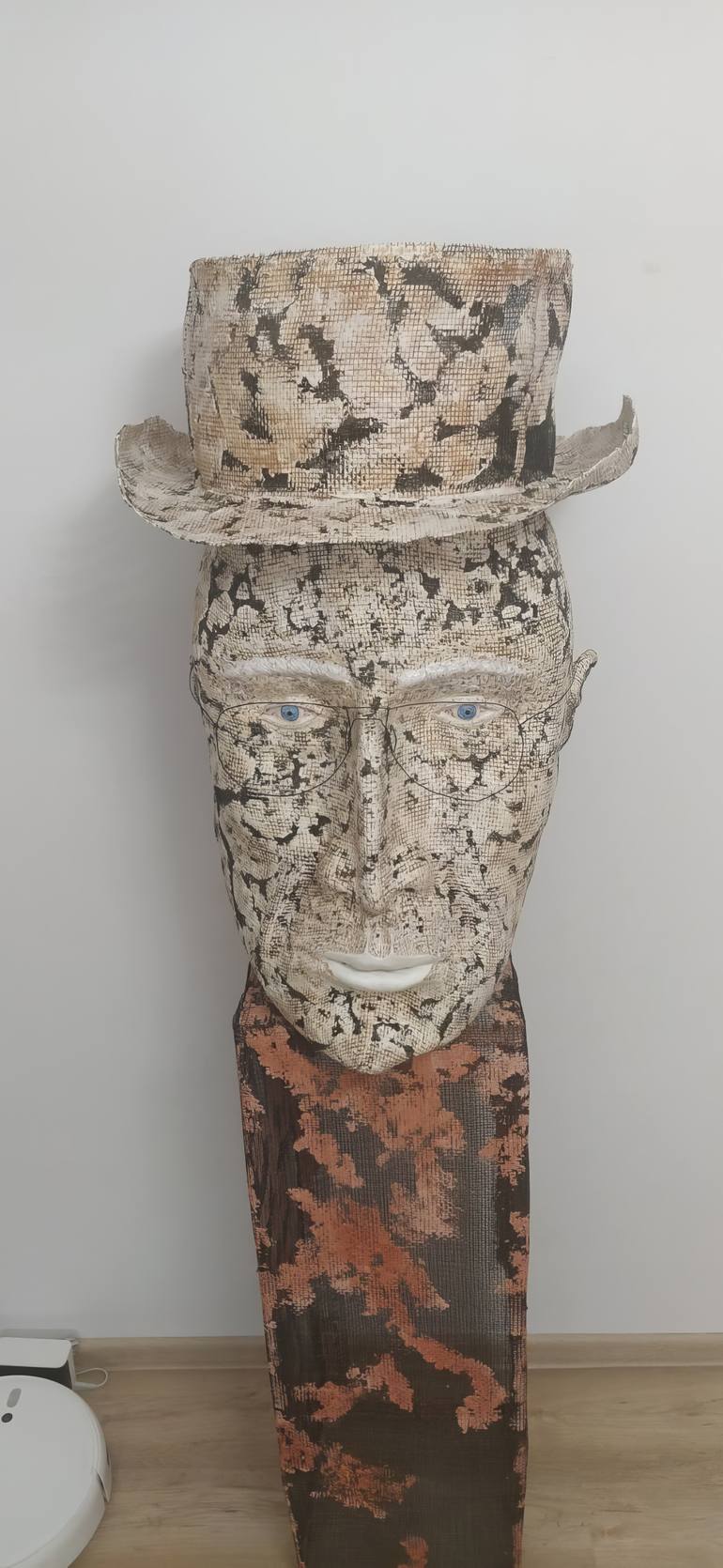 Original Abstract Men Sculpture by Momchil Grigorov