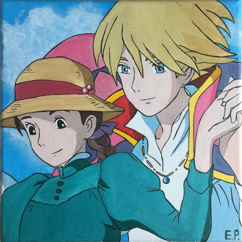 Howl's Moving Castle Painting by Elena Pytko