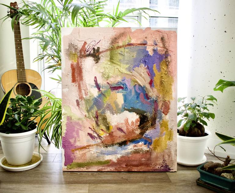 Original Abstract Expressionism Abstract Painting by Jamie pasquale