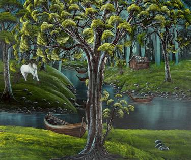 Original Landscape Paintings by Anjana Jain
