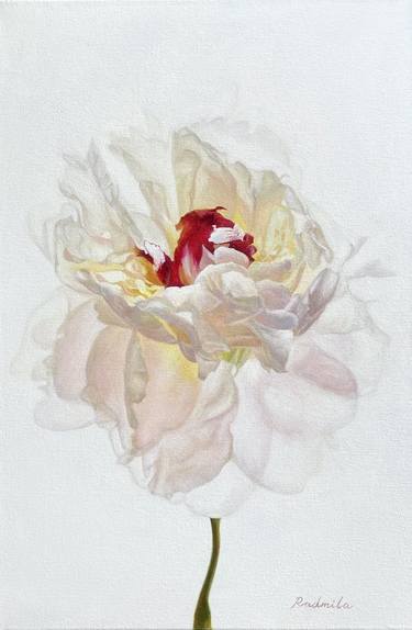 Original Photorealism Floral Paintings by Radmila Lipska