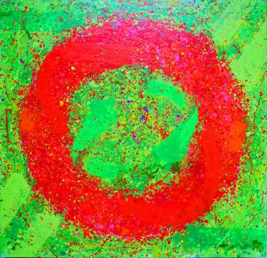 Original Abstract Painting by Ken McClymont