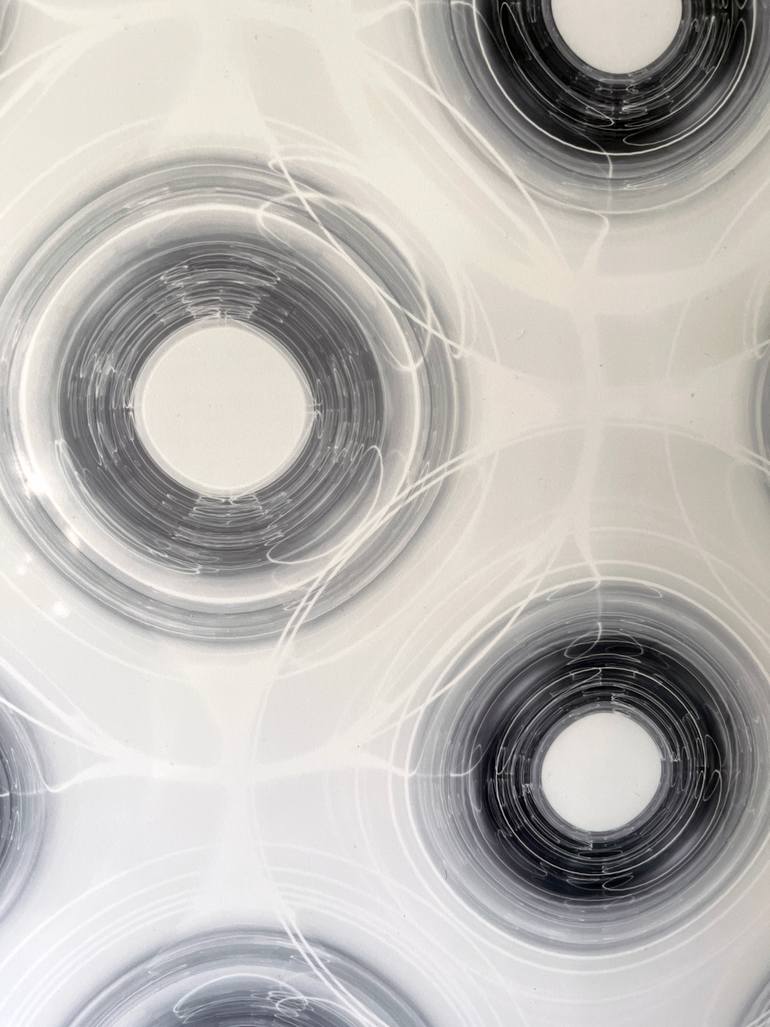 Original Abstract Mixed Media by Noeyos Mil