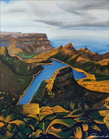 Original Conceptual Landscape Painting by Parikshita Jain
