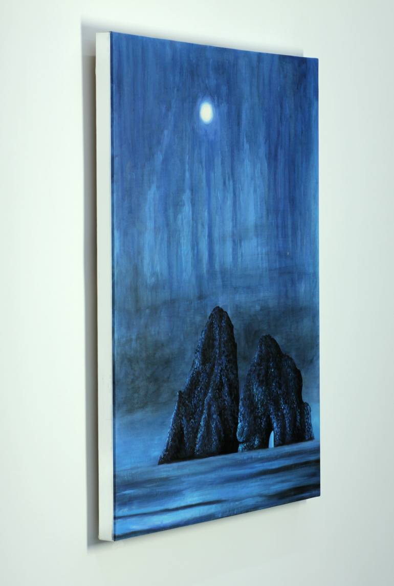 Original Expressionism Landscape Painting by Rocco Neiro