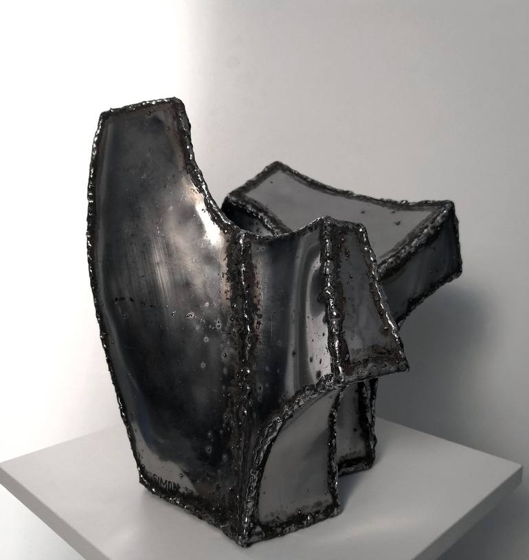 Original Abstract Sculpture by Raja Simon