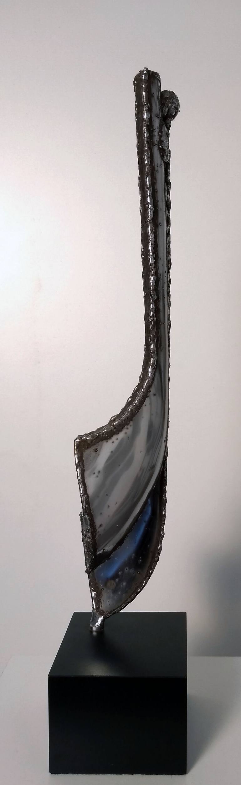 Original Abstract Expressionism Abstract Sculpture by Raja Simon