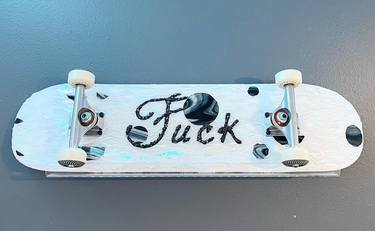 "Fuck" Skateboard thumb