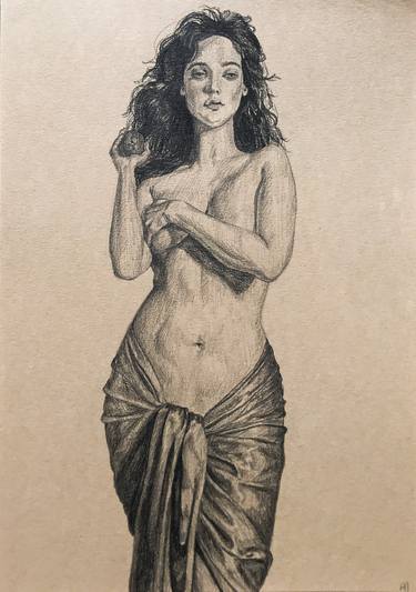 Original Nude Drawings by Ana Mosalska