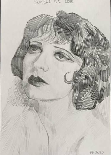 Print of Art Deco Love Drawings by Ana Mosalska