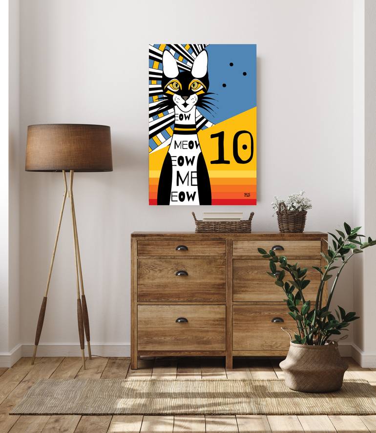 Original Illustration Animal Mixed Media by Skye Wright