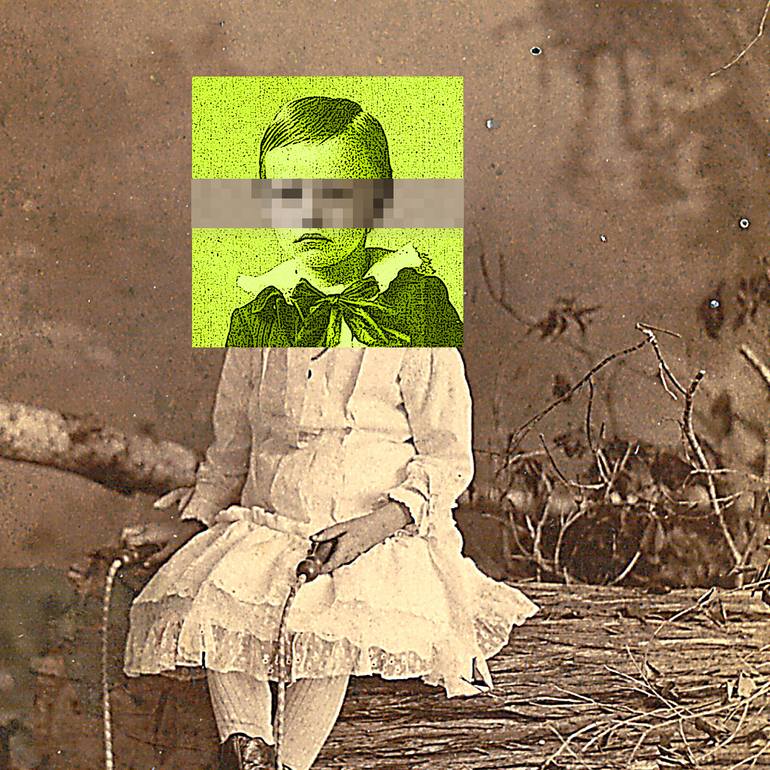 Original Conceptual People Mixed Media by The Artist Maxy