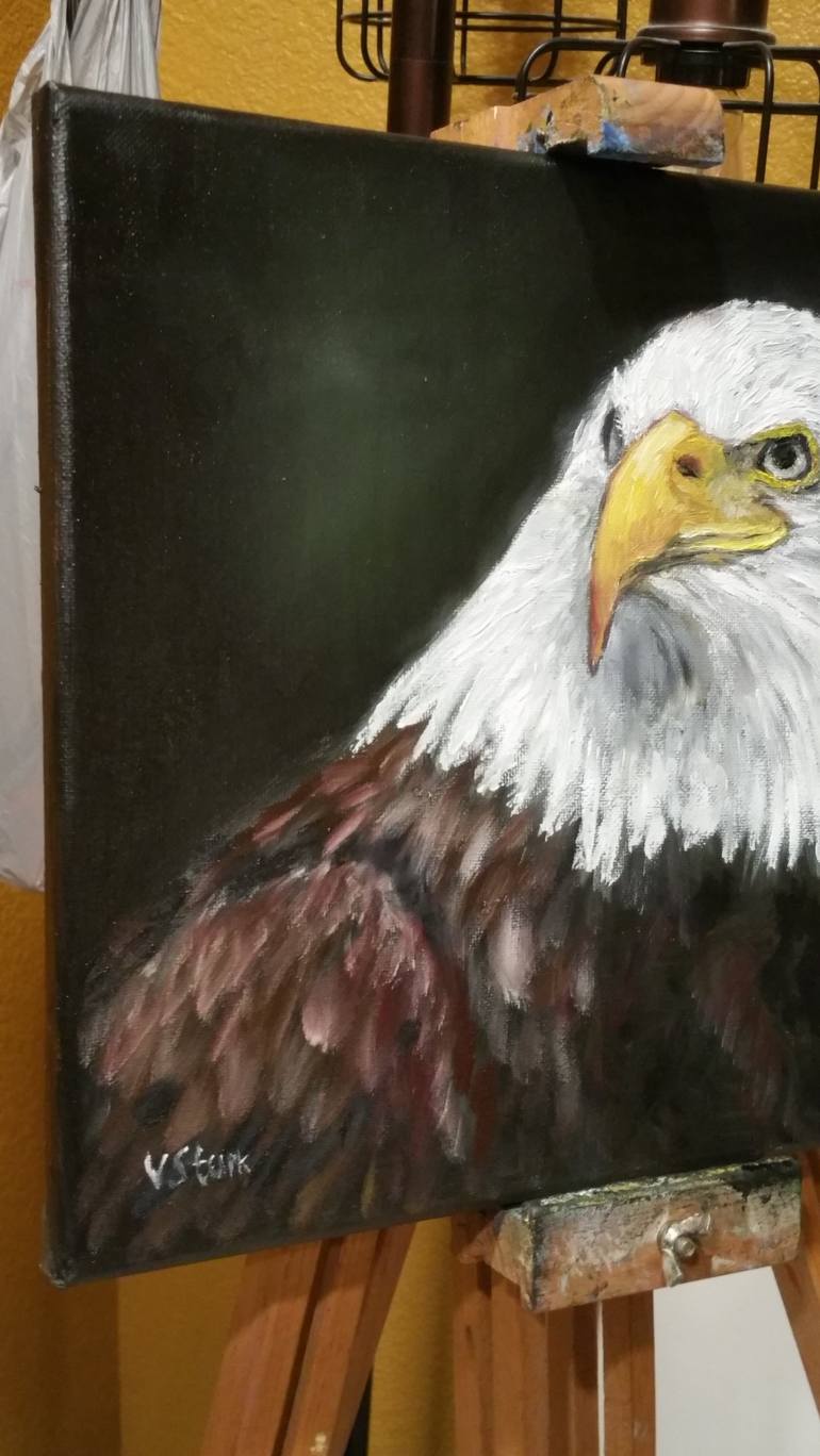 Original Realism Animal Painting by Valerie Starkova